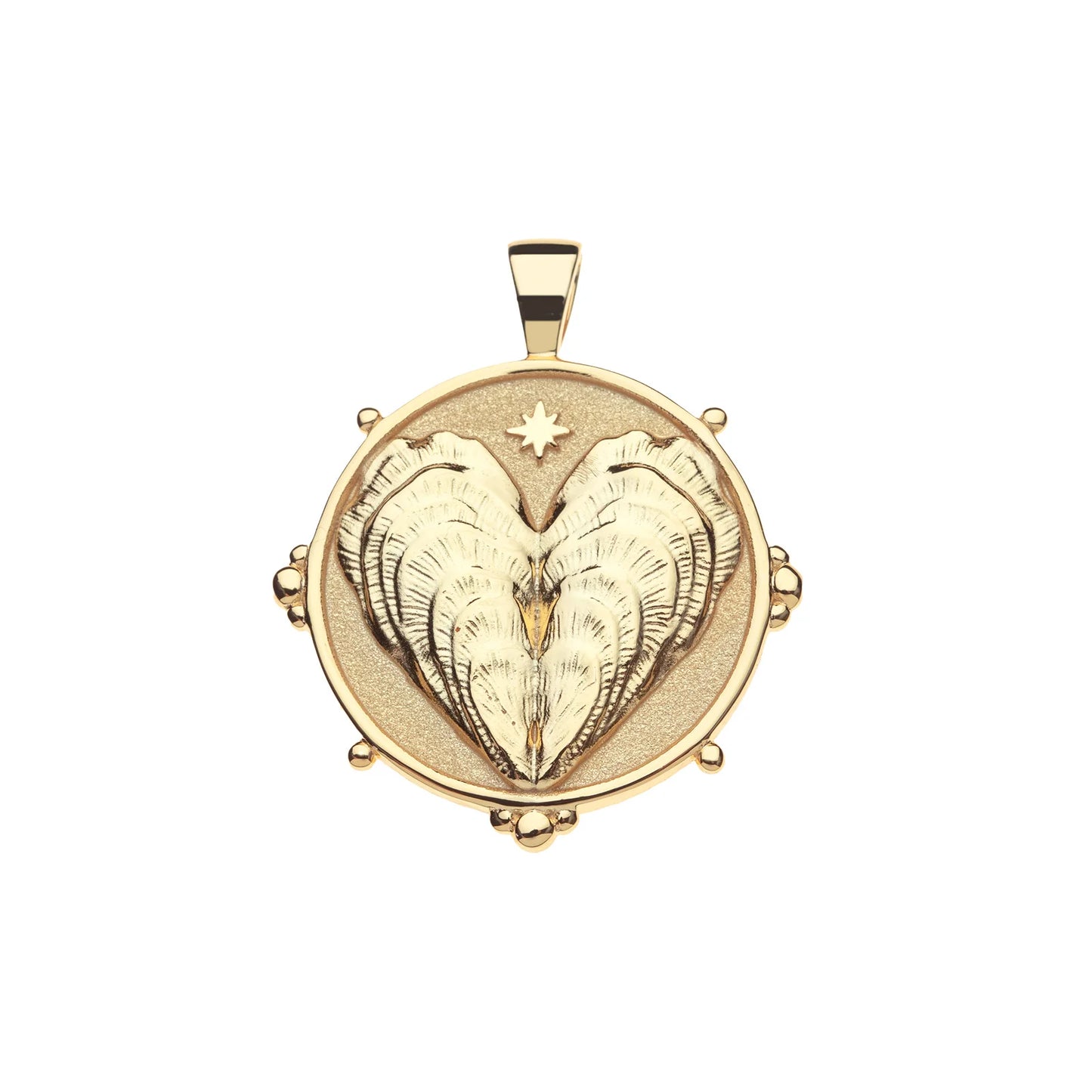 STRONG Love of the Sea JW Original Pendant Coin on 16-18" Classic Rolo Chain