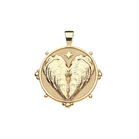 STRONG Love of the Sea JW Original Pendant Coin on 16-18" Classic Rolo Chain
