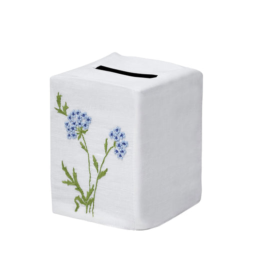 Muriel Tissue Box Cover in Blue