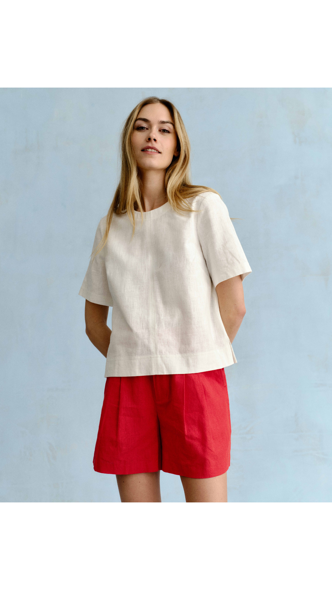 Chloe Top-Bright White