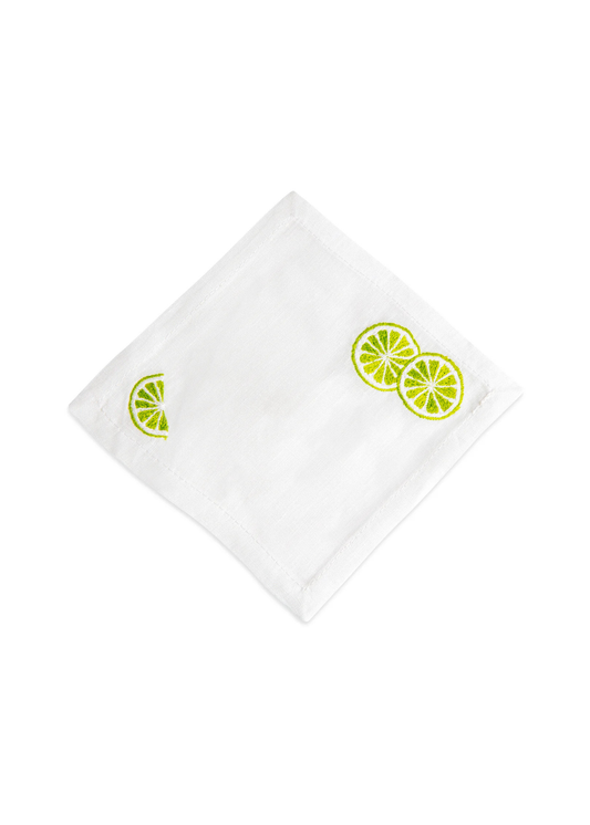 Lime Slice Coasters