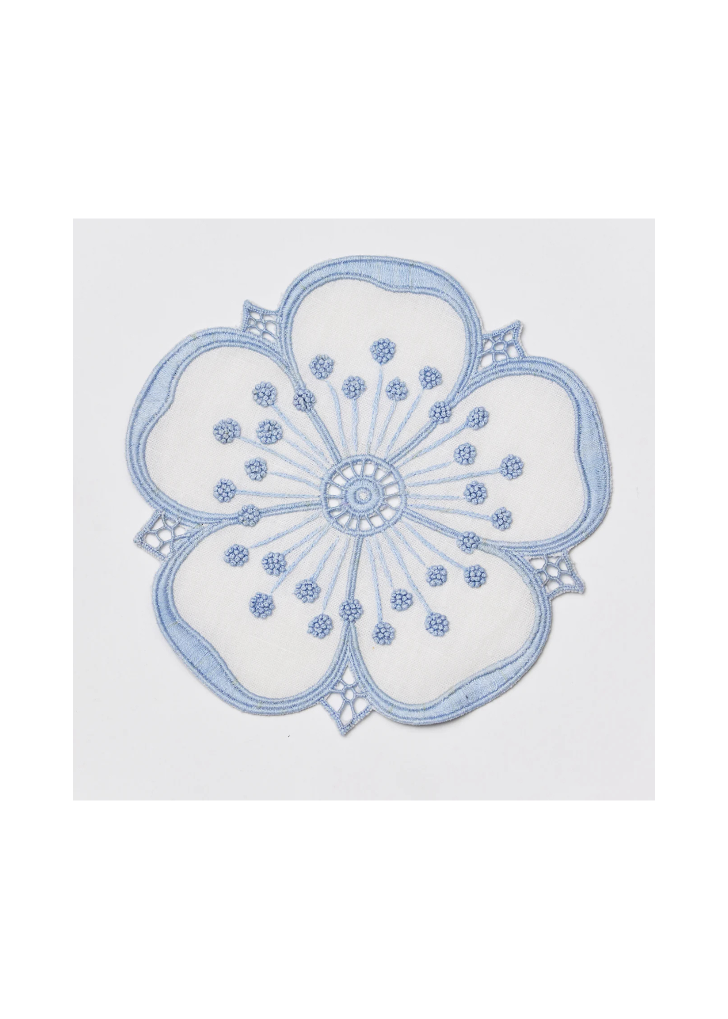Blue Petal Coasters