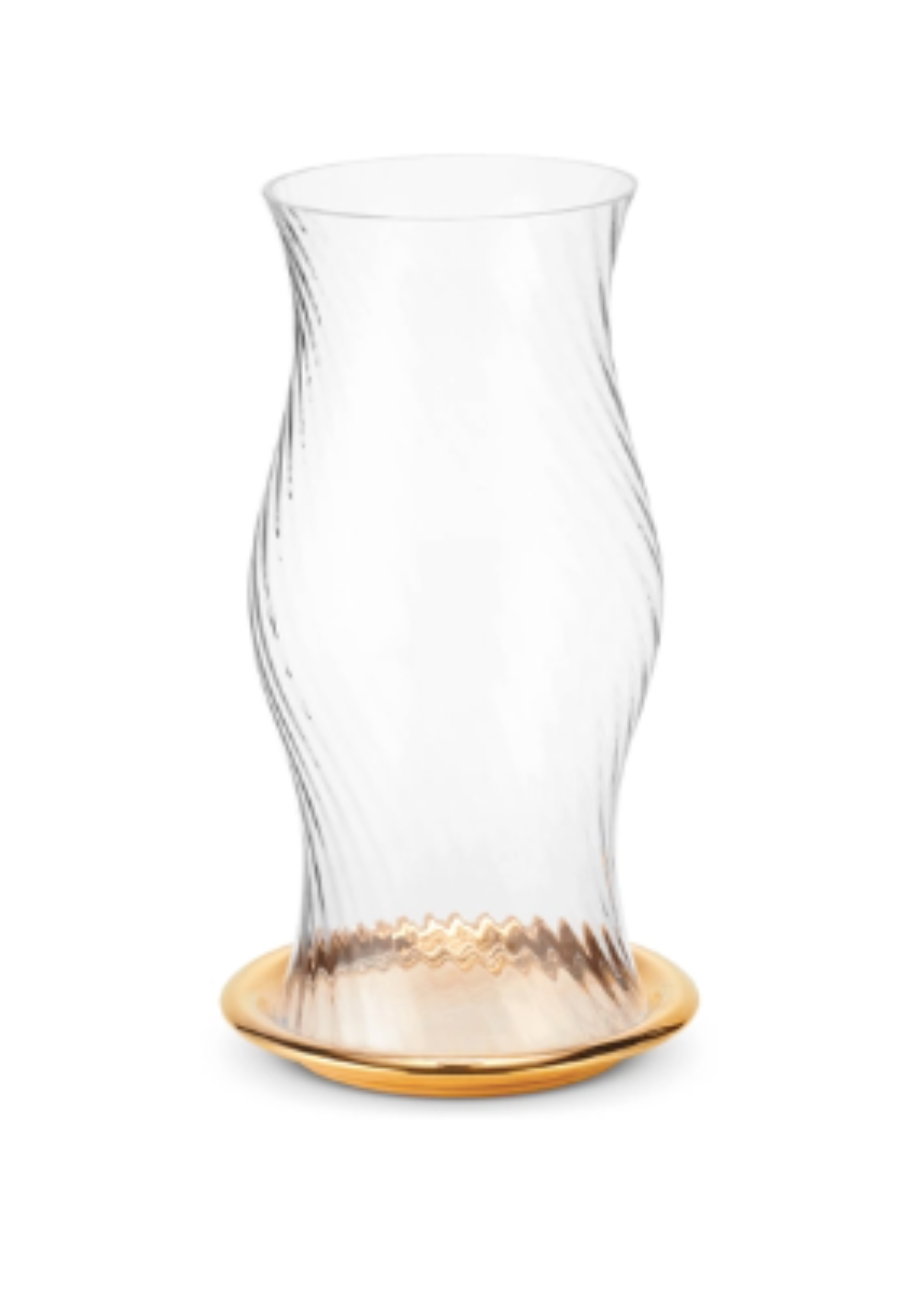 Mila Small Hurricane, Clear/Gold