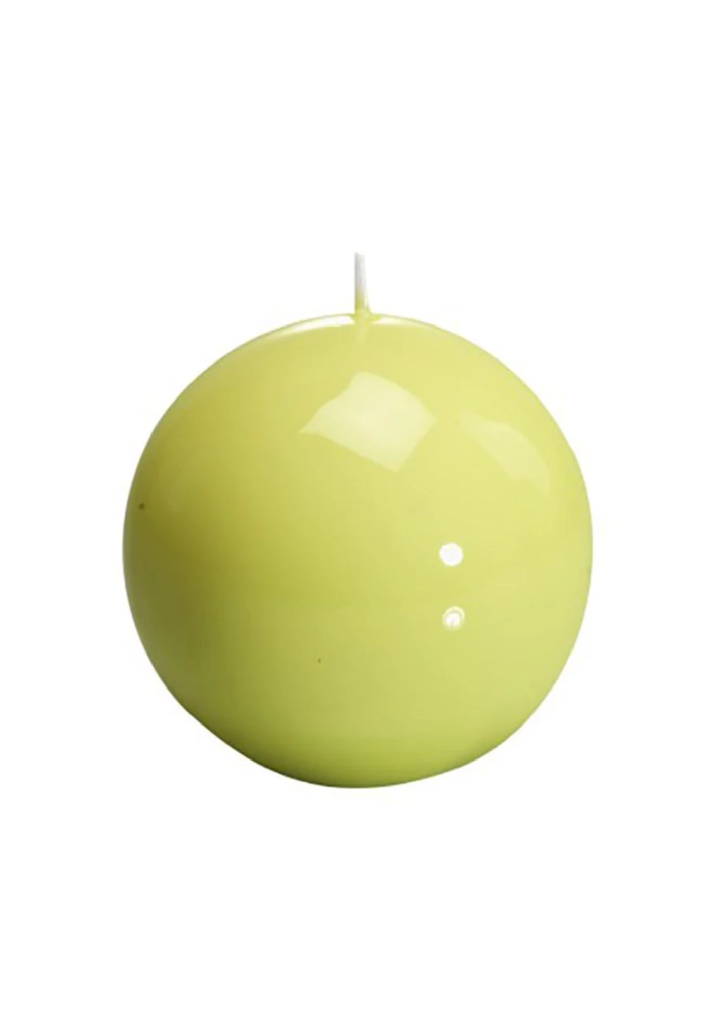 Meloria Ball Candle - Yellow