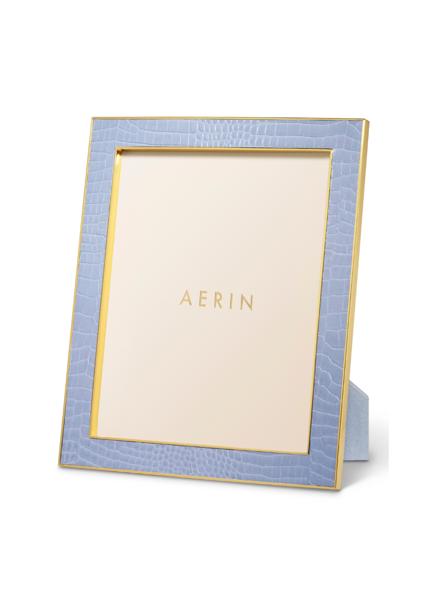 Classic Croc Leather Frame - Hydrangea Blue