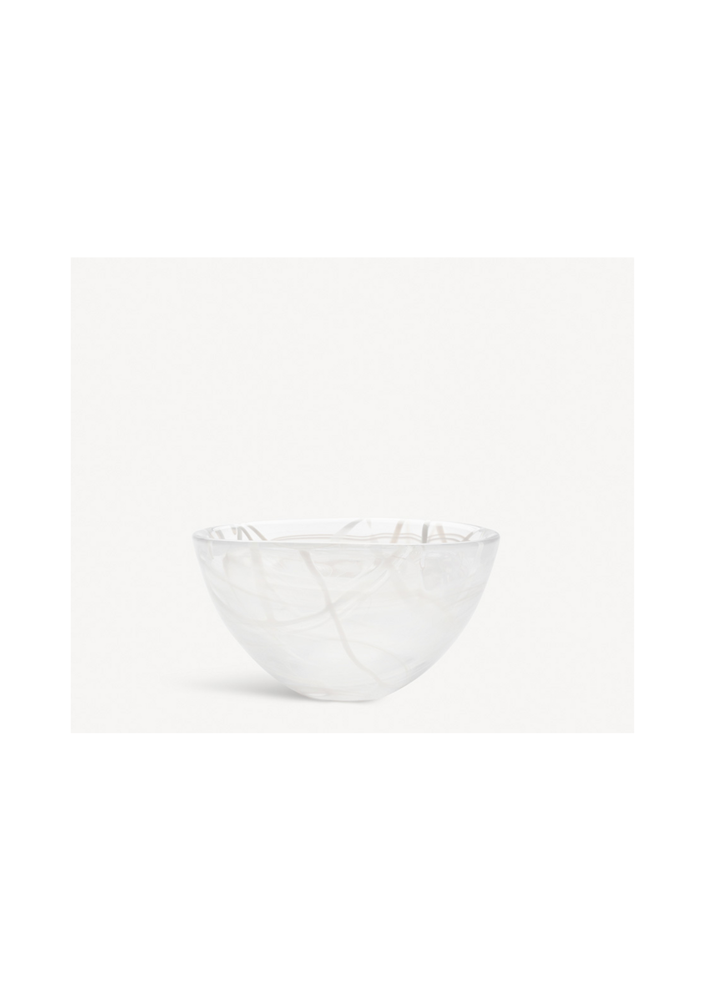 Contrast White Bowl - Small