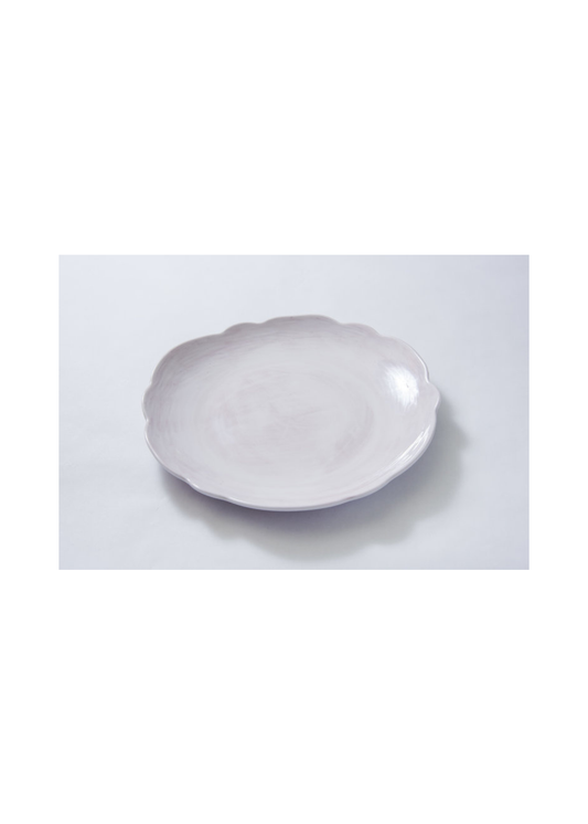 Scallop Dinner Plate 11"