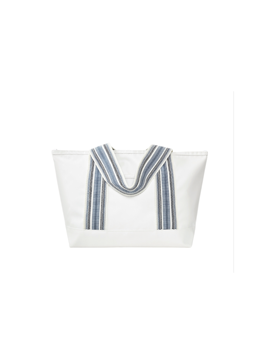 Navy Cabana Tote