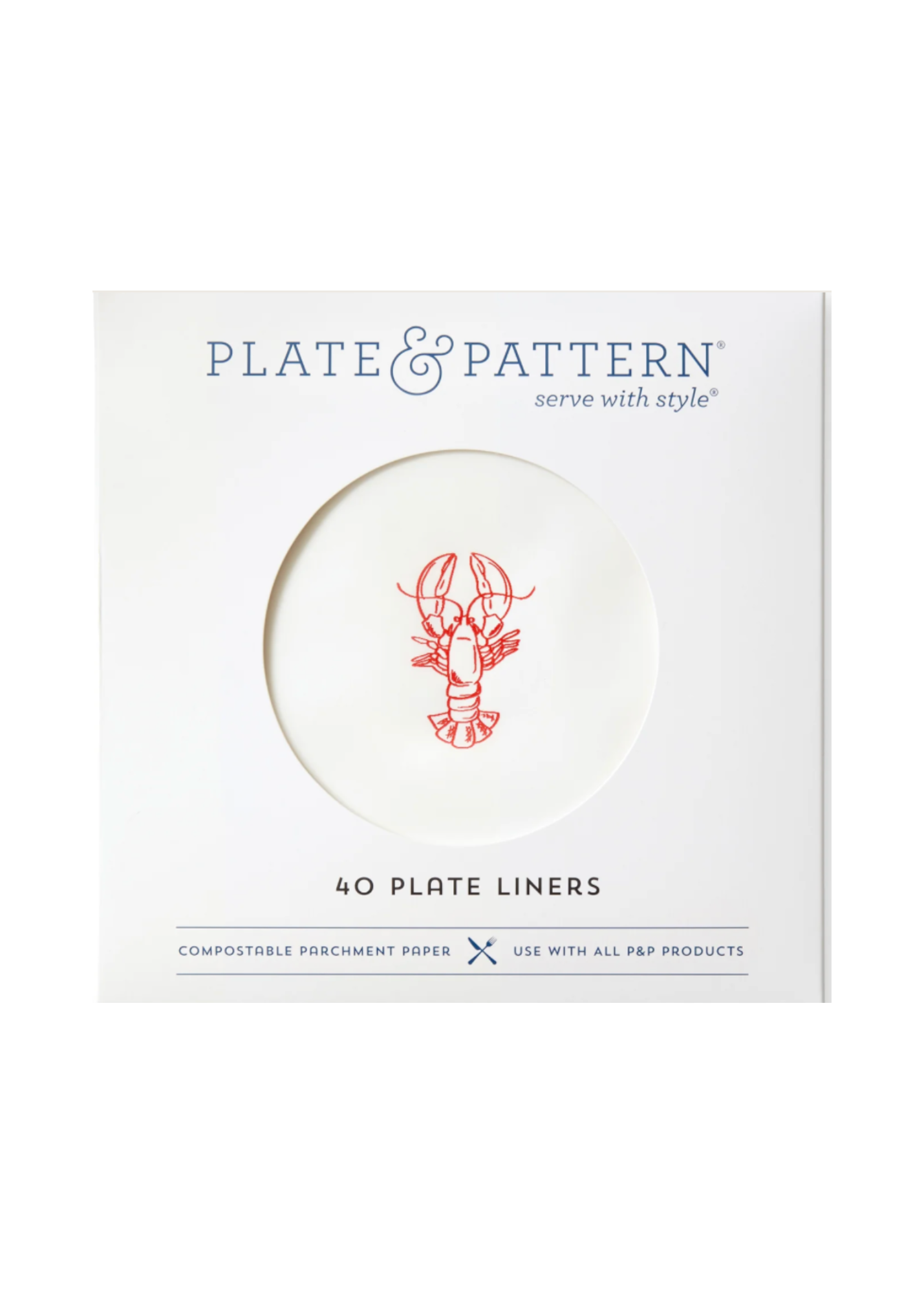 "Let's Get Crackin'" Plate Liners