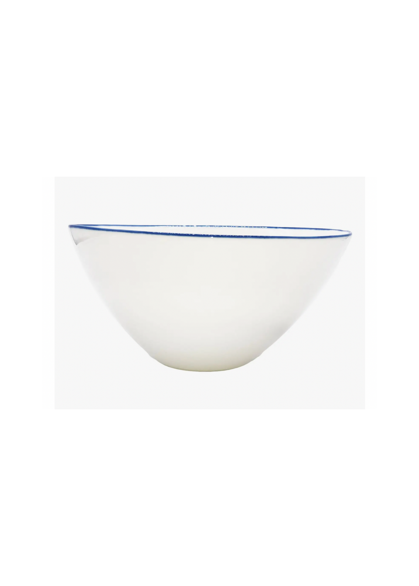 Blue Rim Abbesses Large Bowl