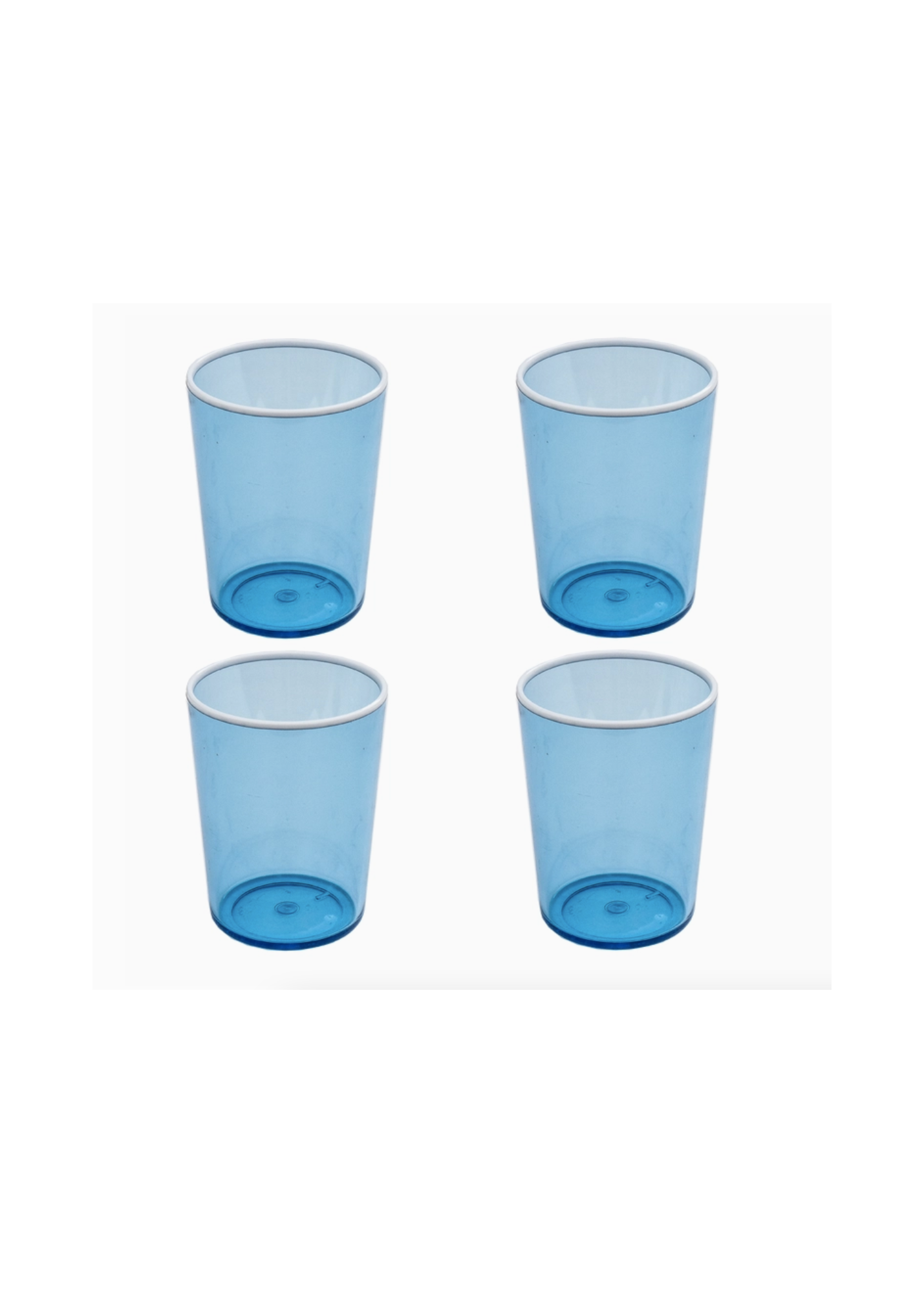Contrast Blue Tumbler - Set of 2