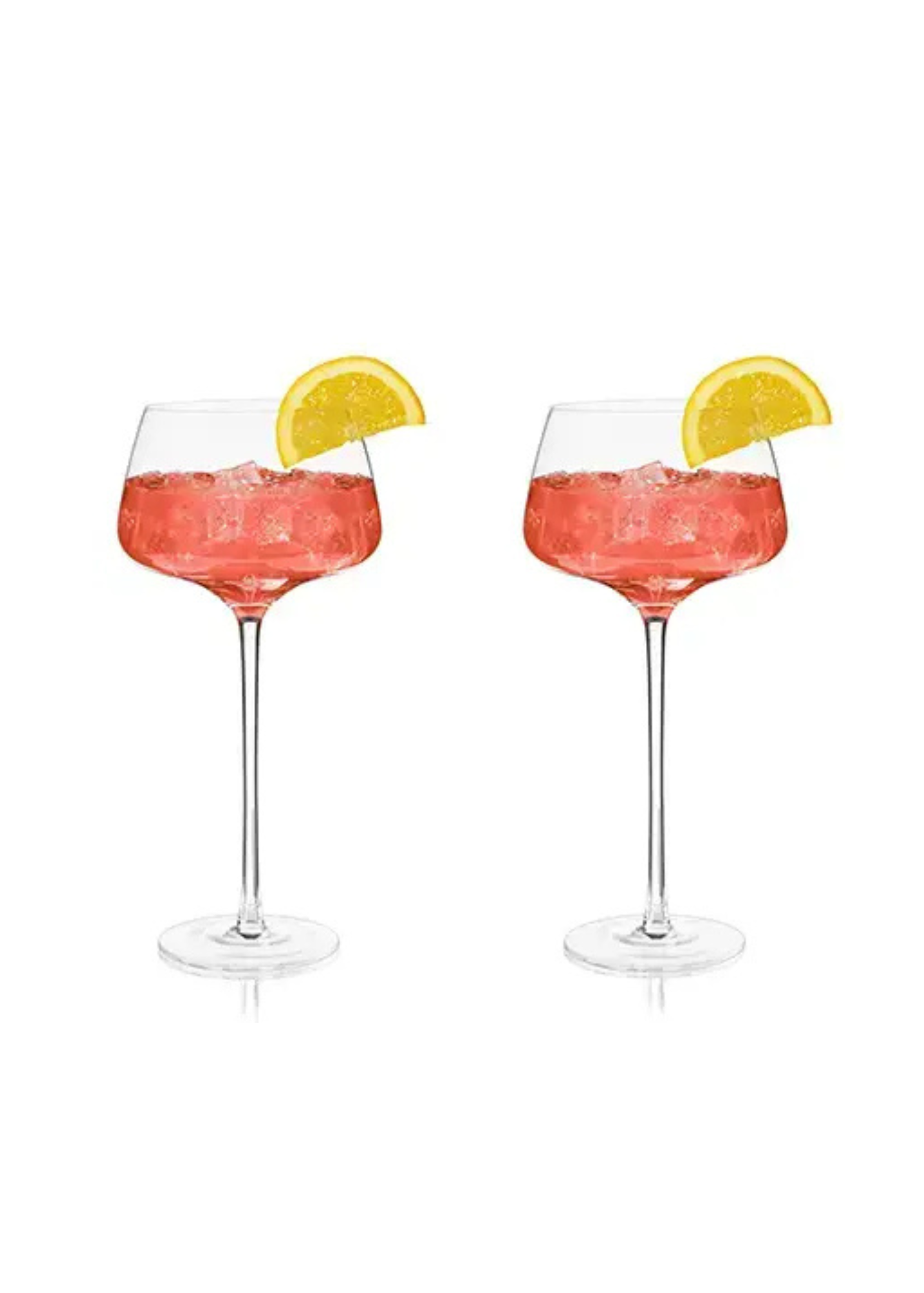 Raye™ Angles Crystal Stemmed Amero Spritz Glasses - Set of 2