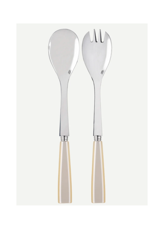 Icone Salad Servers - Set/2 Pearl