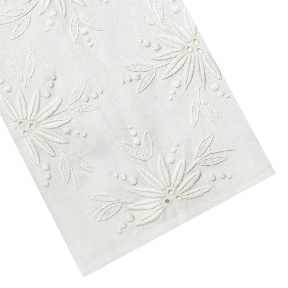 Alba Tip Towel in White