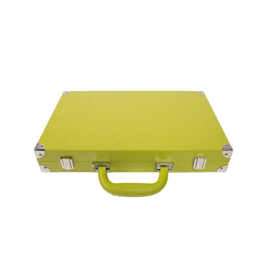 Ellen Backgammon Set: Lime