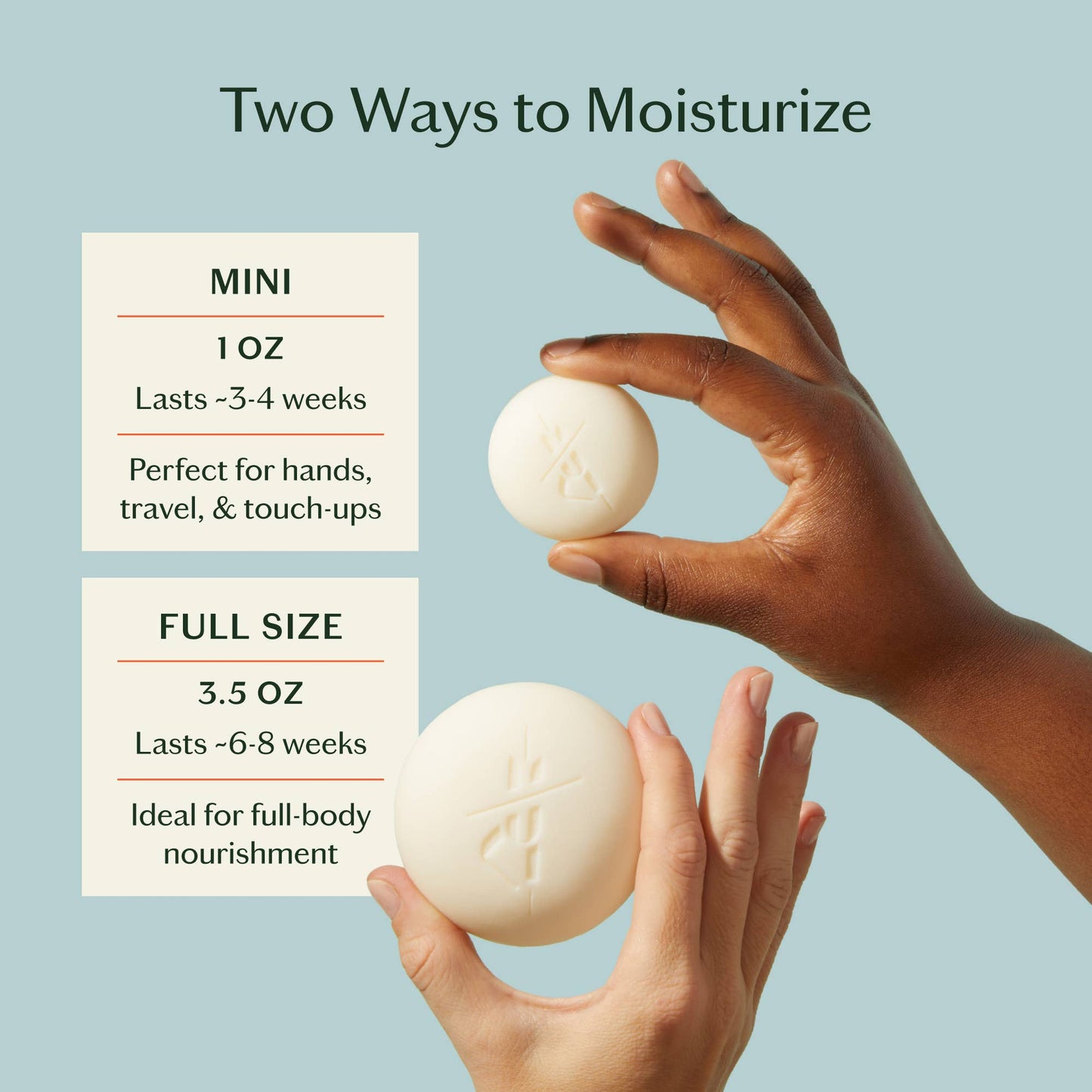 Daily Stone | Deep Moisturizing Lotion Bar: Mini (1 oz)