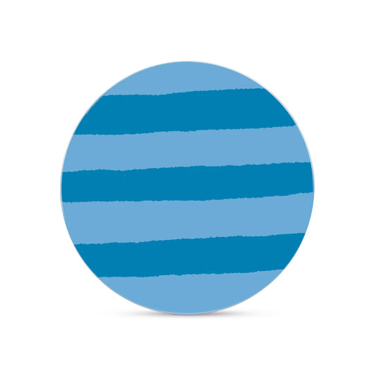 Cabana Stripe Dinner Plate - Morning Glory