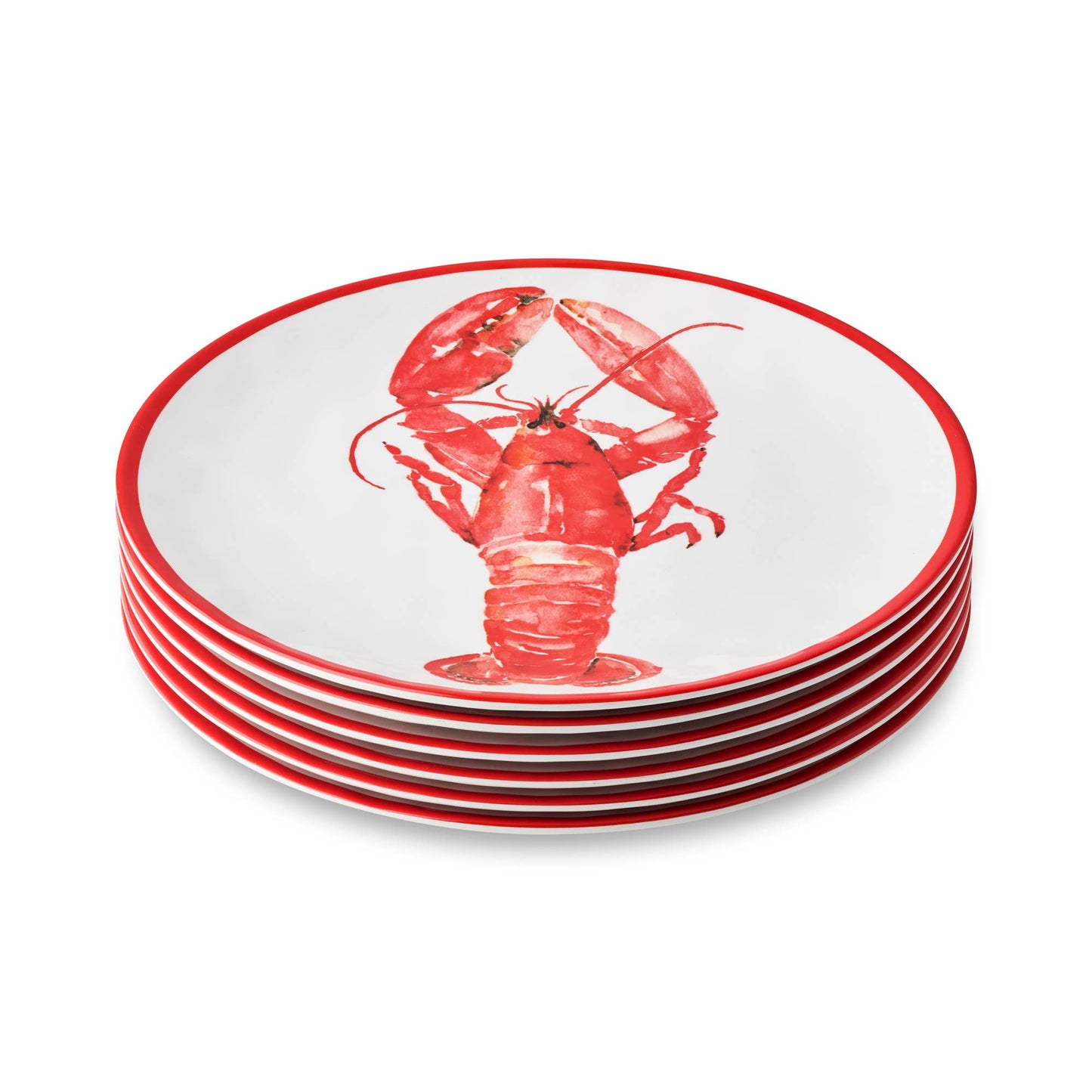 Beach House Lobster Dinner Plate - Set of 4