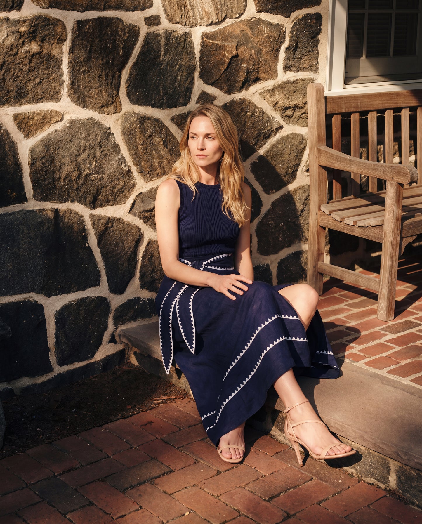 Isadora Dress-Midnight Blue