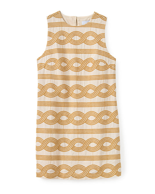 SU26 Annie Shift Dress-Goldenrod