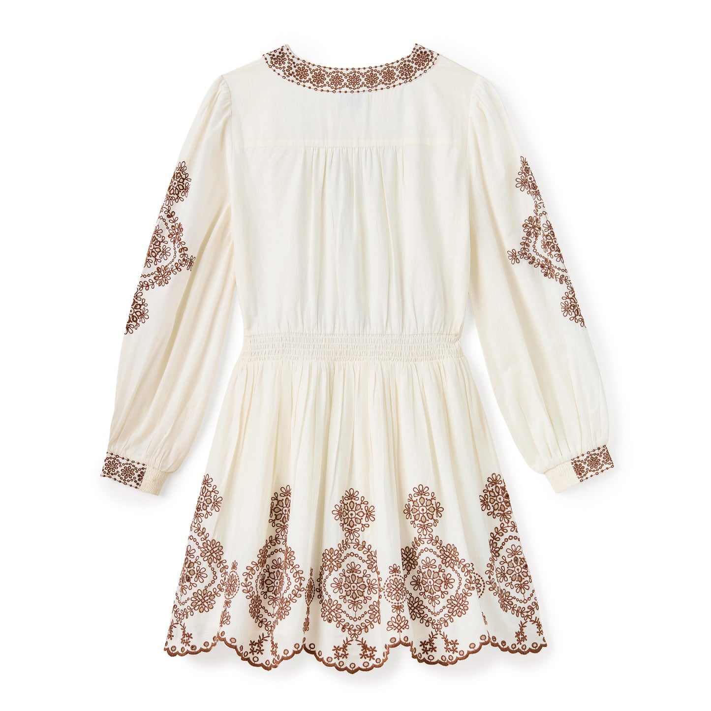 Blake Mini Dress-Ivory