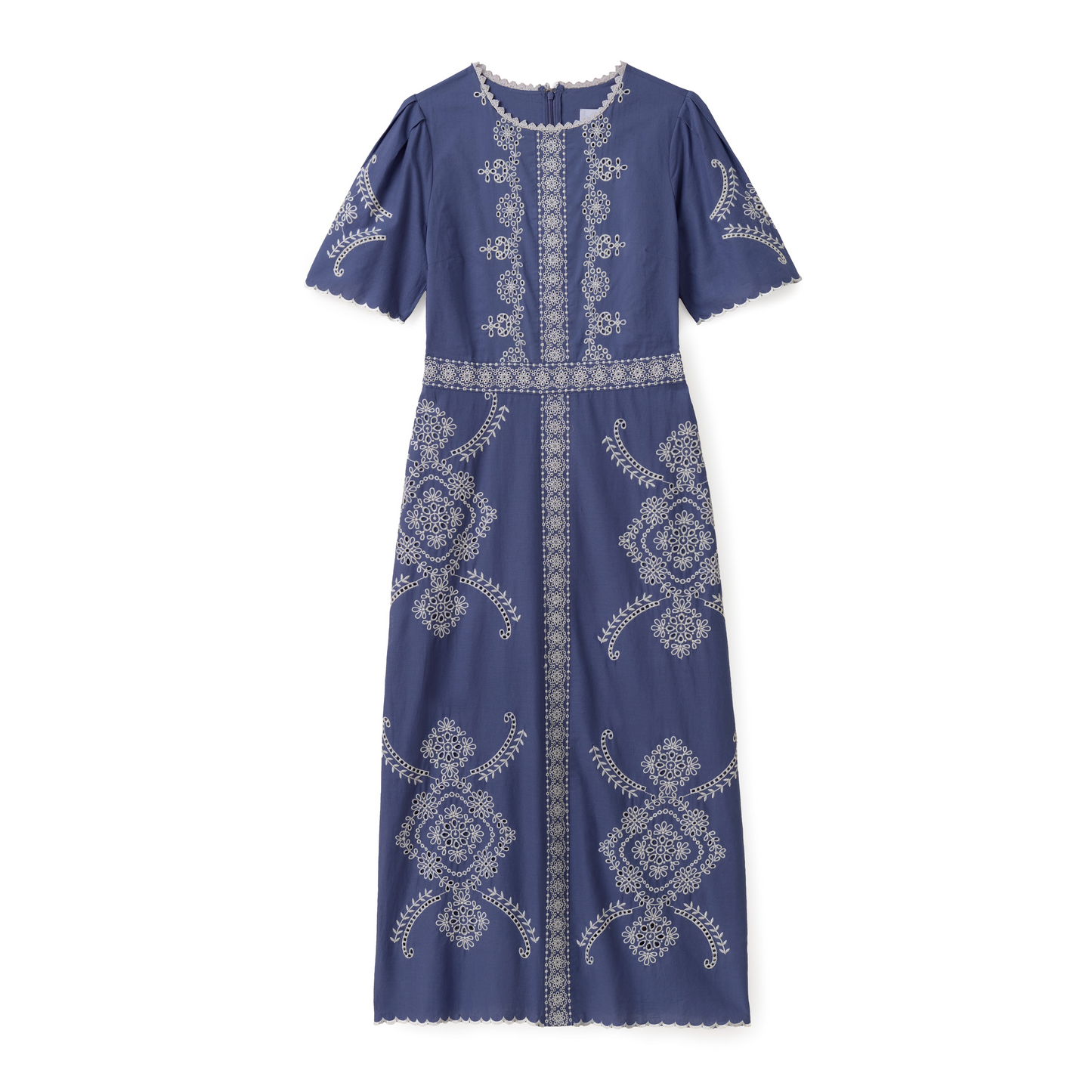 Bobbi Midi Dress-Indigo