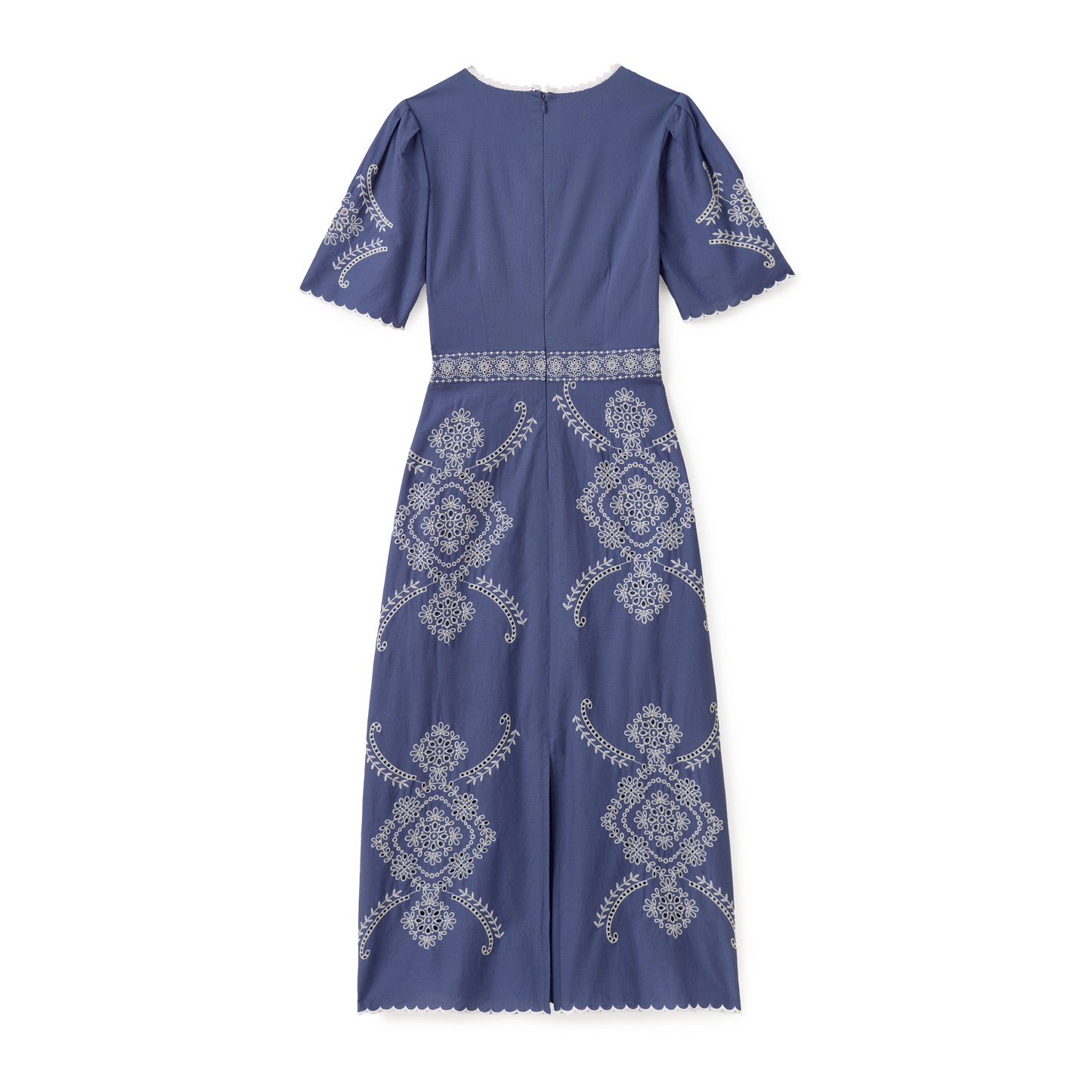 Bobbi Midi Dress-Indigo