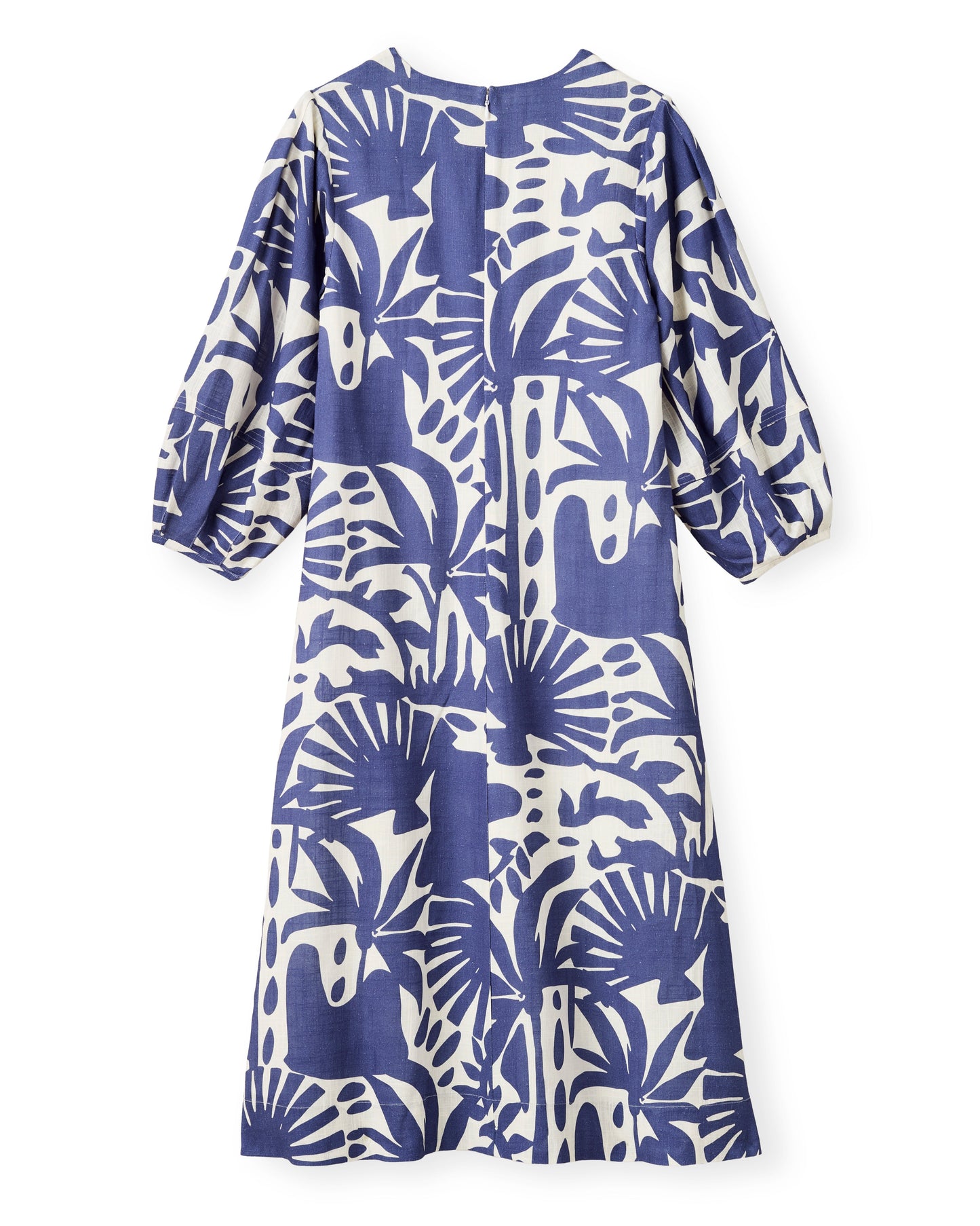 Dover Dress-Parrish Geo Print-Coastal Indigo
