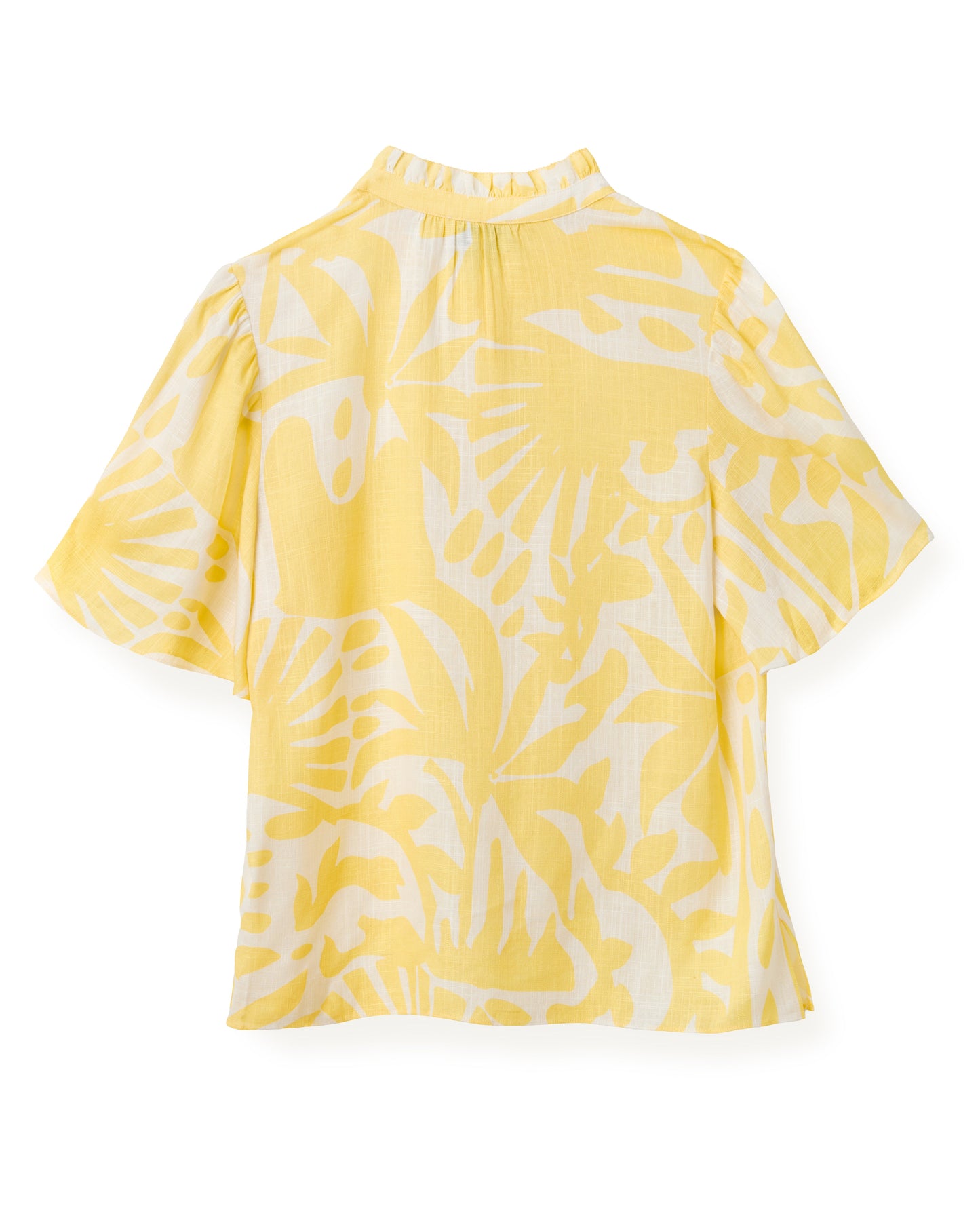Emery Top-Parrish Geo Print-Banana