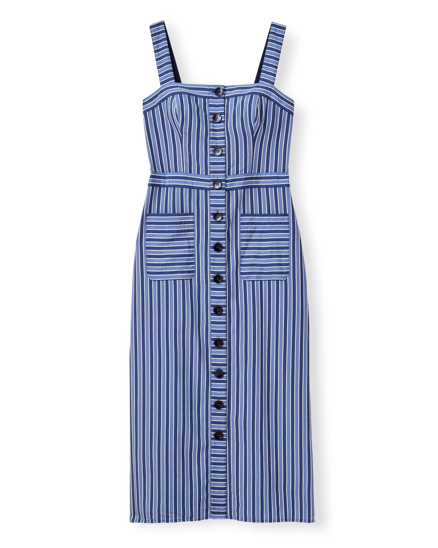 Natalie Dress-Coastal Stripe
