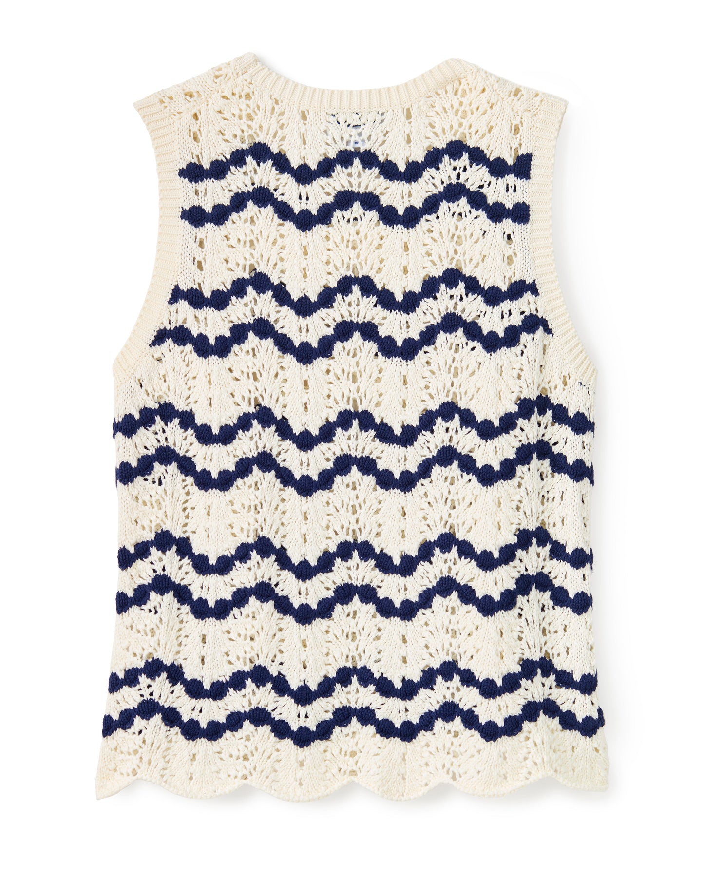 Northport Sweater Tank-Beach Wave Stripe-Natural