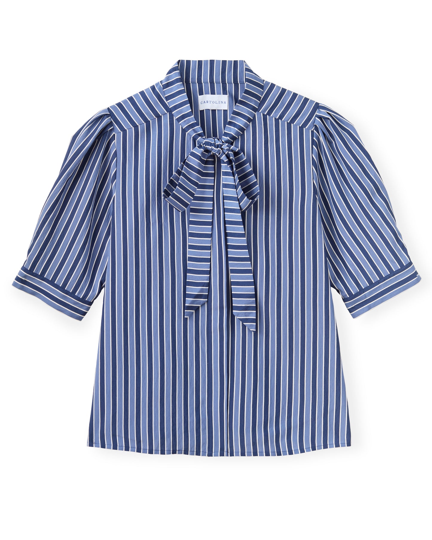 Peggy Blouse-Coastal Stripe