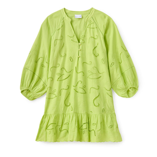 Selwin Mini Dress-Chartruese