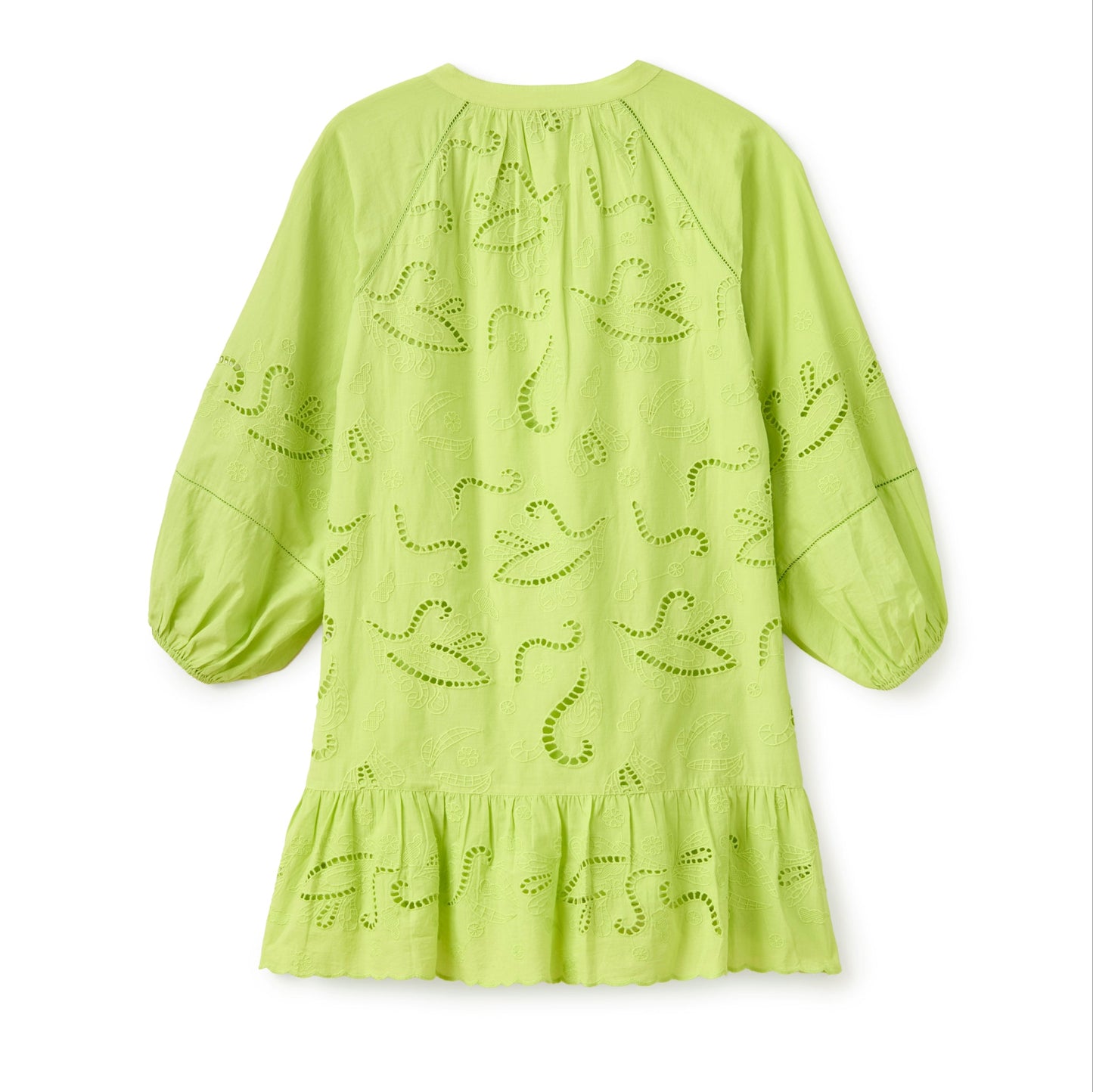 Selwin Mini Dress-Chartruese