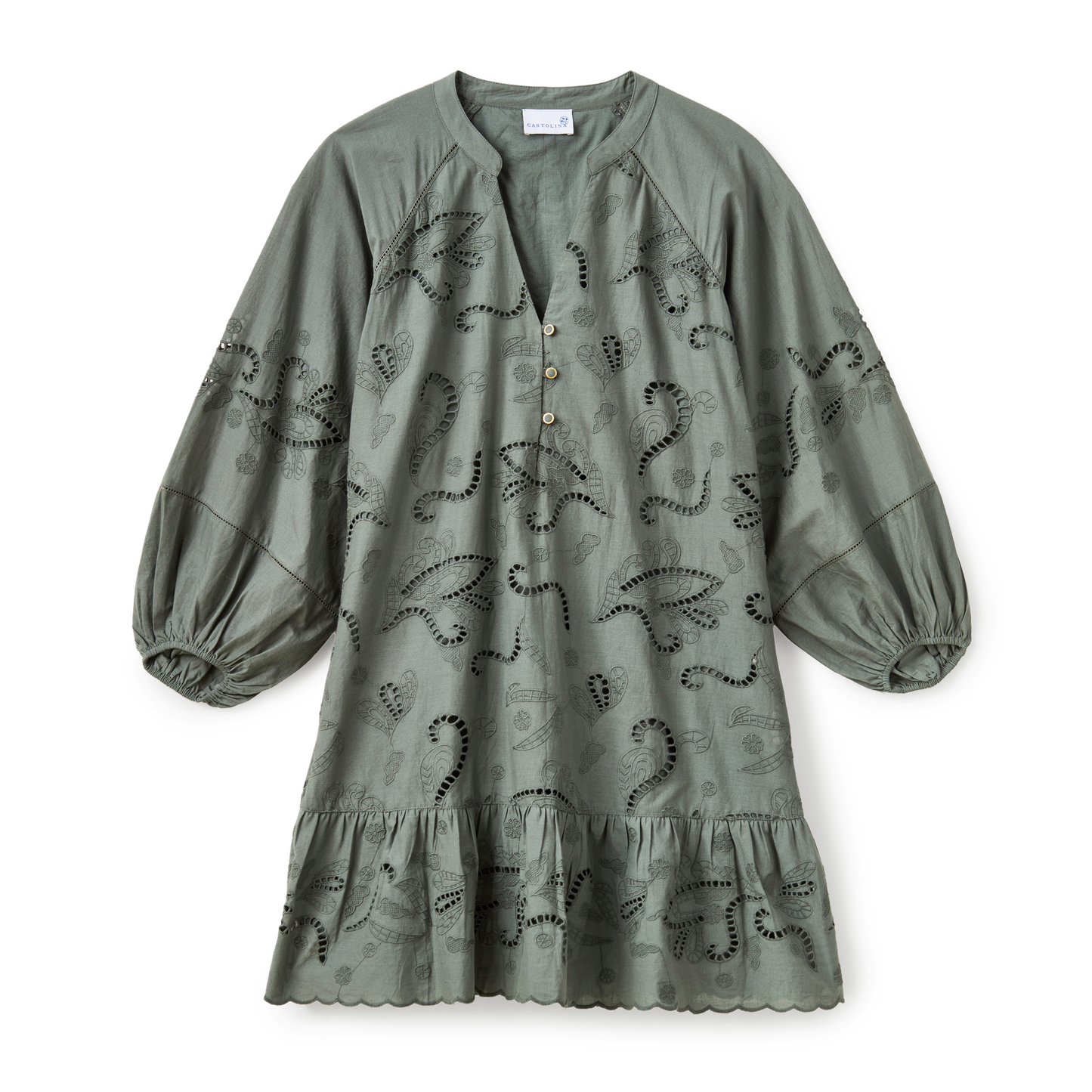 Selwin Mini Dress-Moss