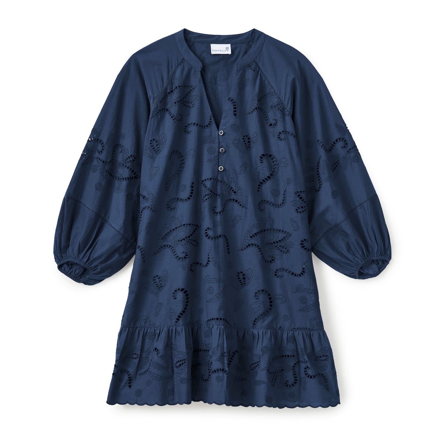 Selwin Mini Dress-Midnight Blue