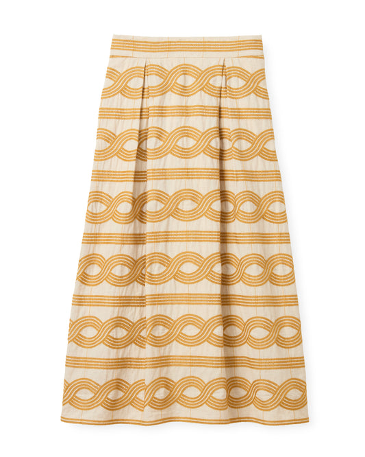 SU26 Bea Skirt-Goldenrod