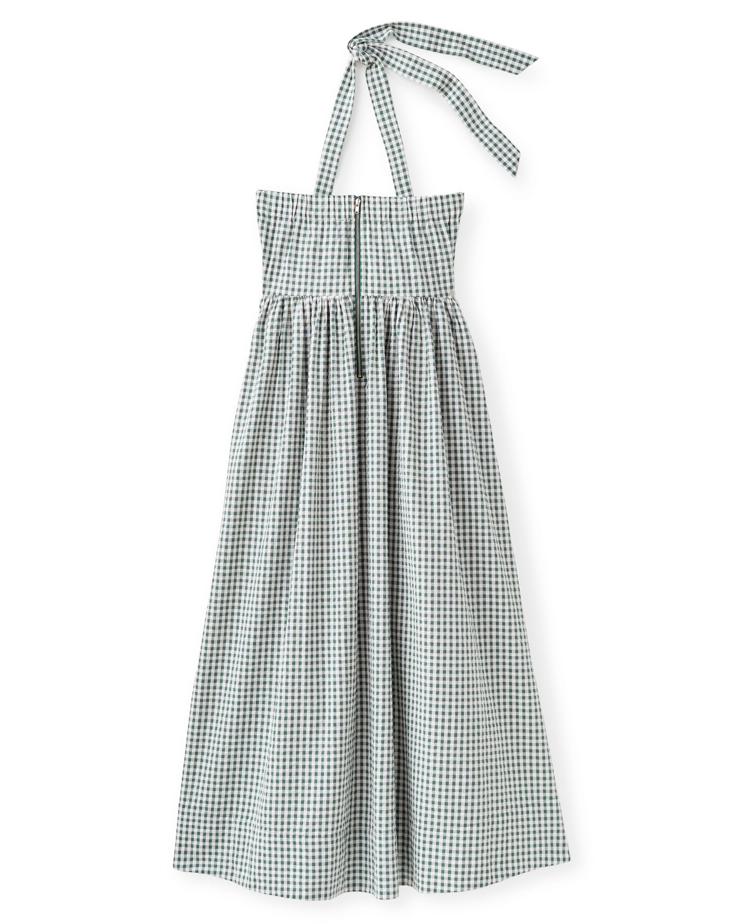 Chalmers Halter Midi Dress-Moss
