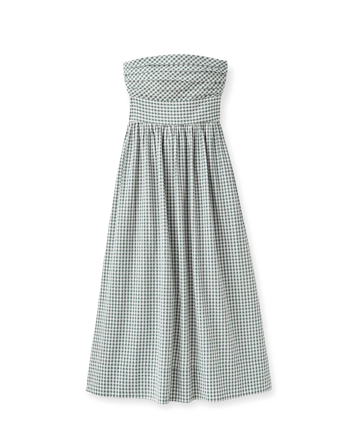 Chalmers Halter Midi Dress-Moss