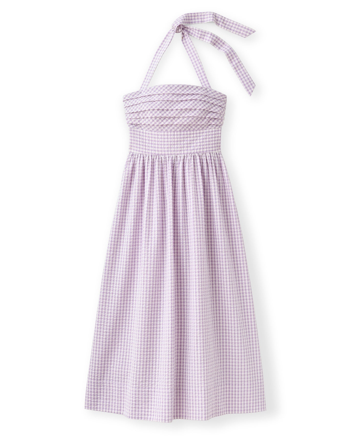 Chalmers Halter Midi Dress-Wisteria