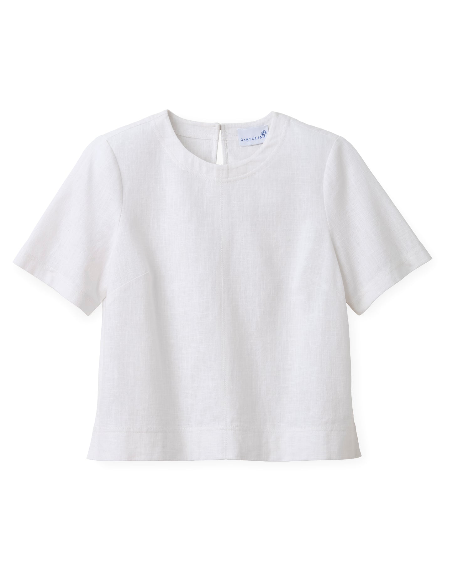 Chloe Top-Bright White