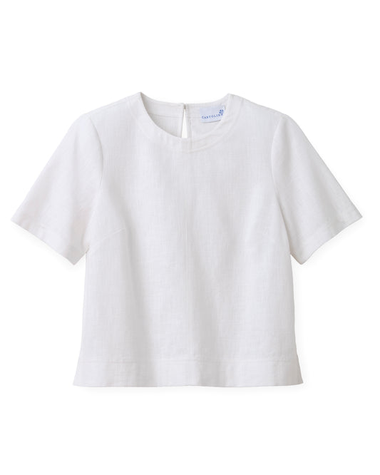 Chloe Top-Bright White