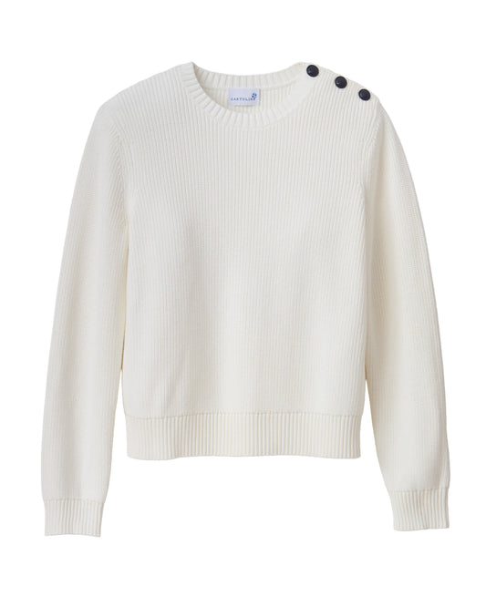 SU26 Collins Sweater-Bright White