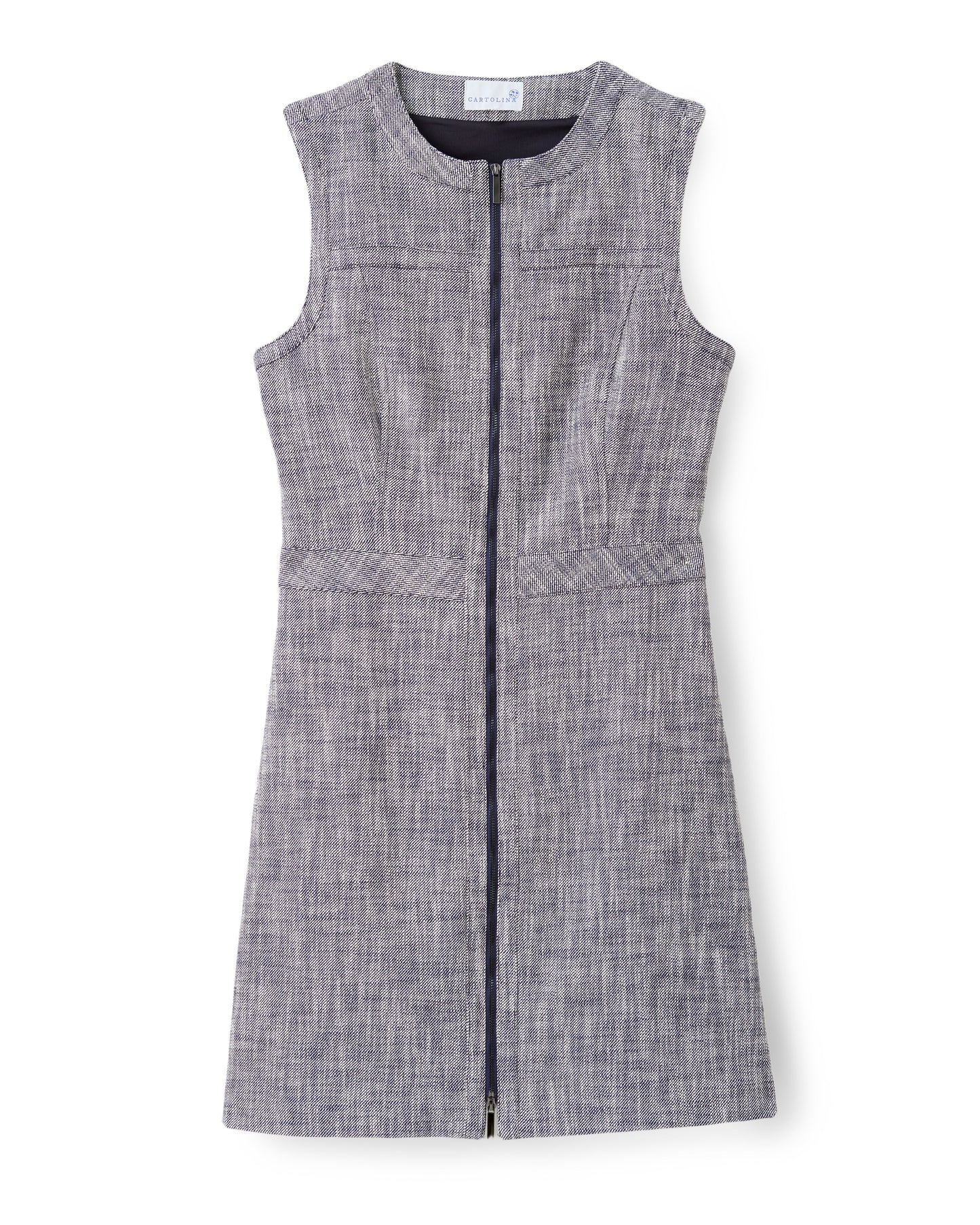 Jayne Mini Dress-Navy