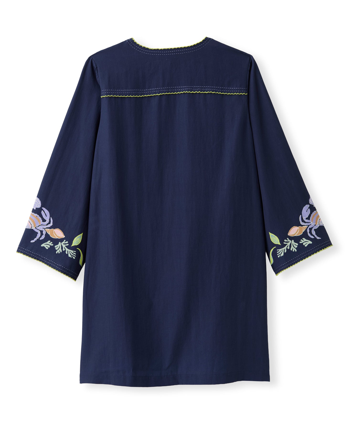 Folly Mini Dress-Mariner's Bloom