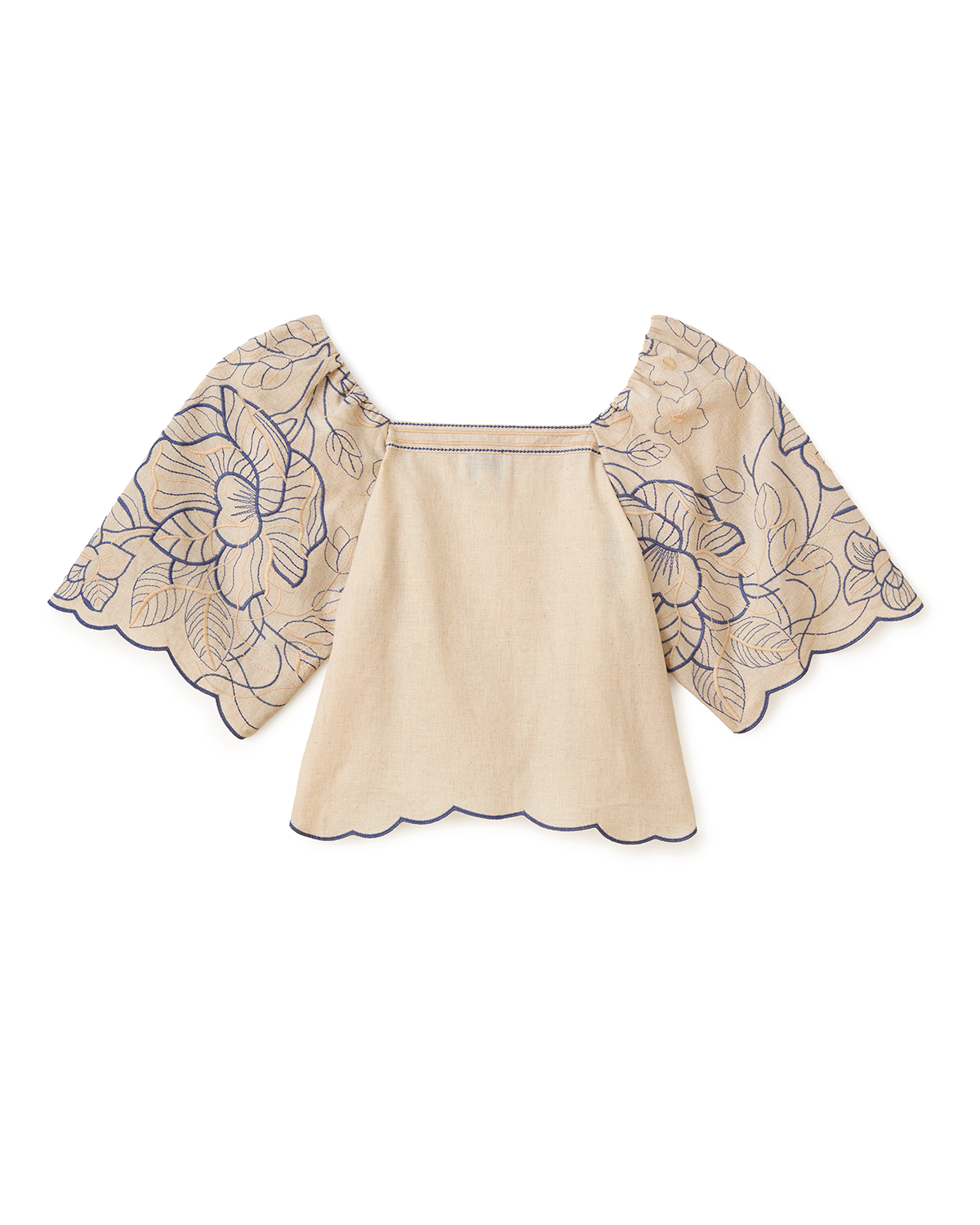 Bryn Top-Natural Linen