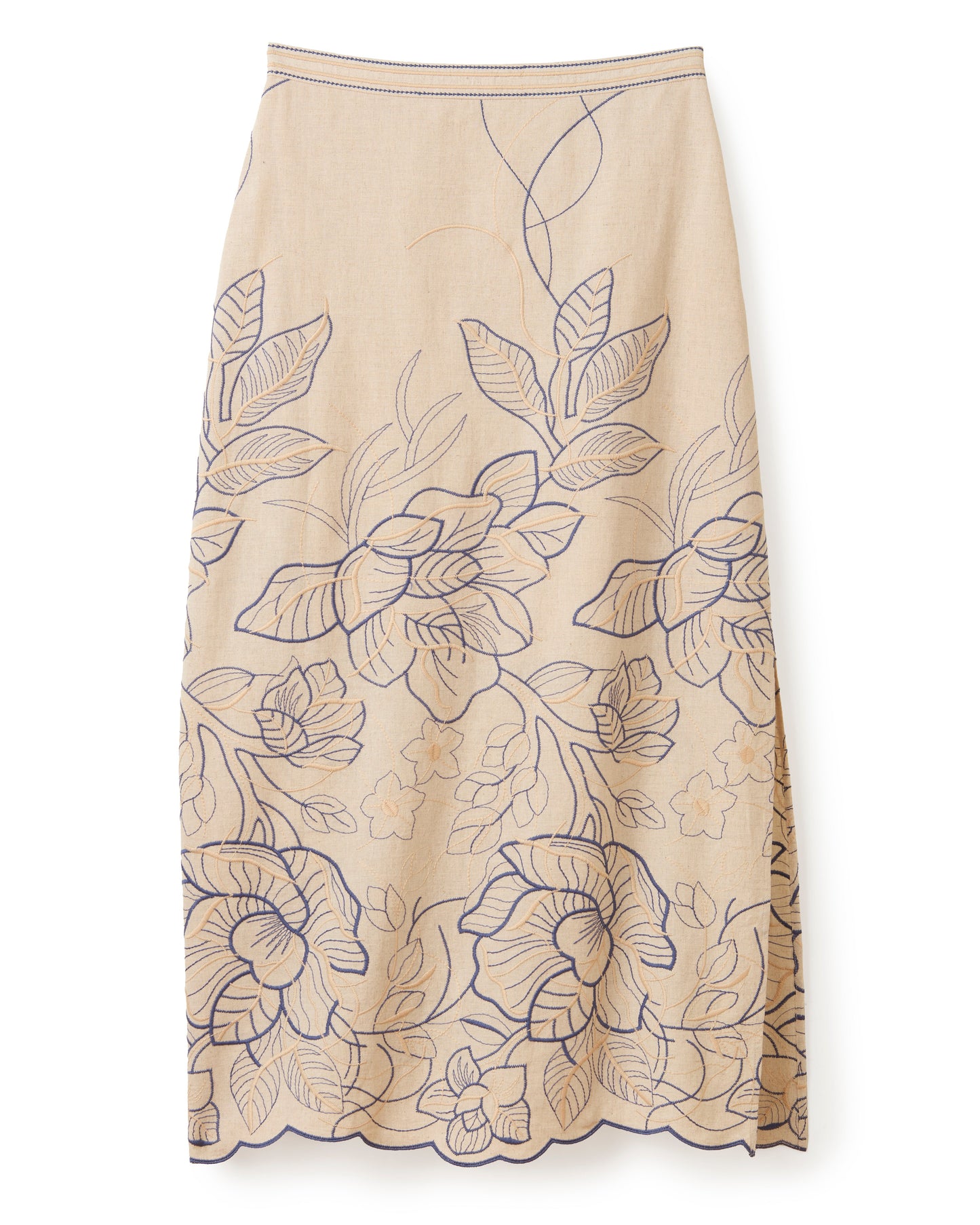 Cypress Skirt-Natural Linen