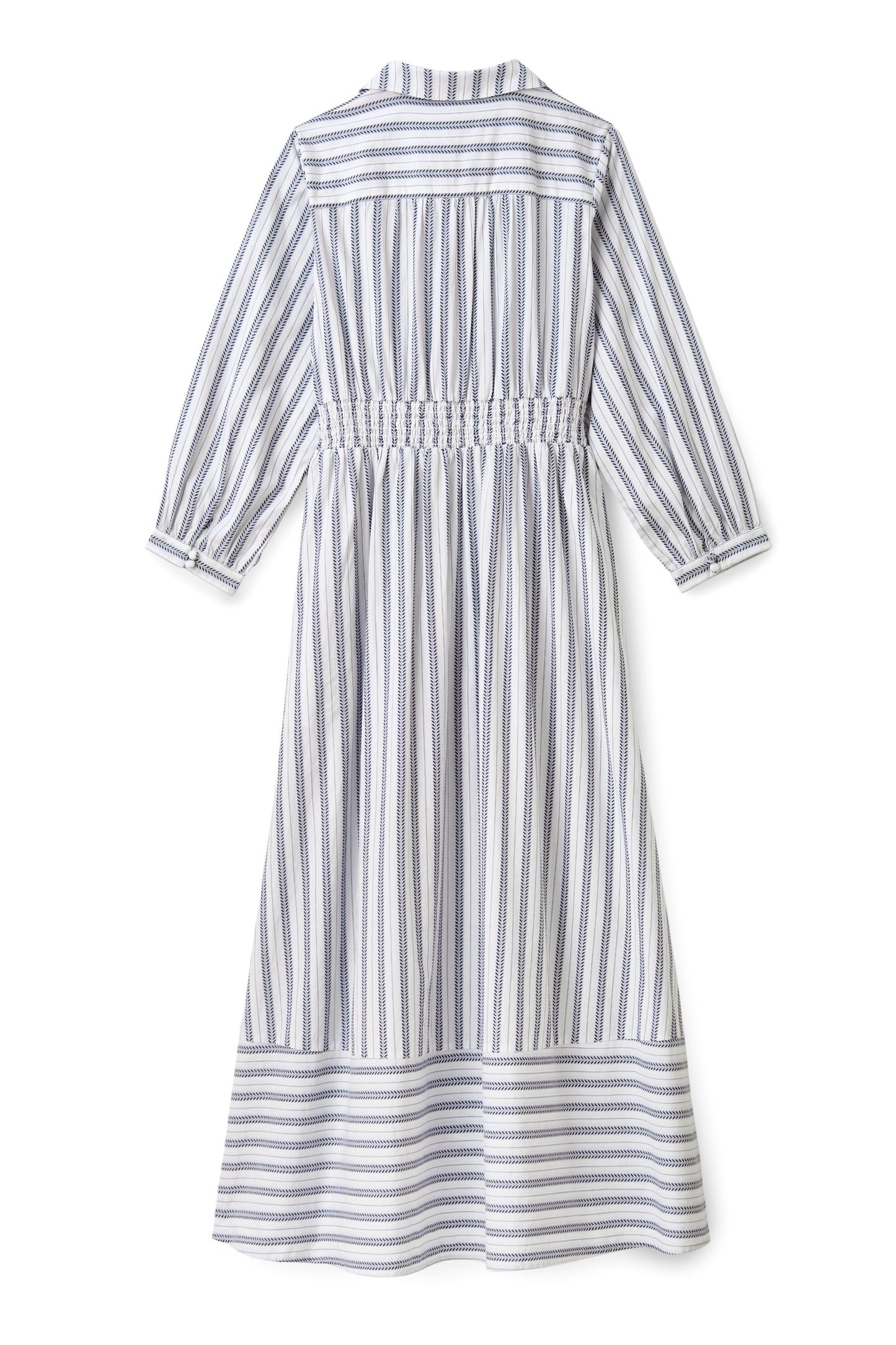 Seraphina Dress-Coastal Indigo Stripe