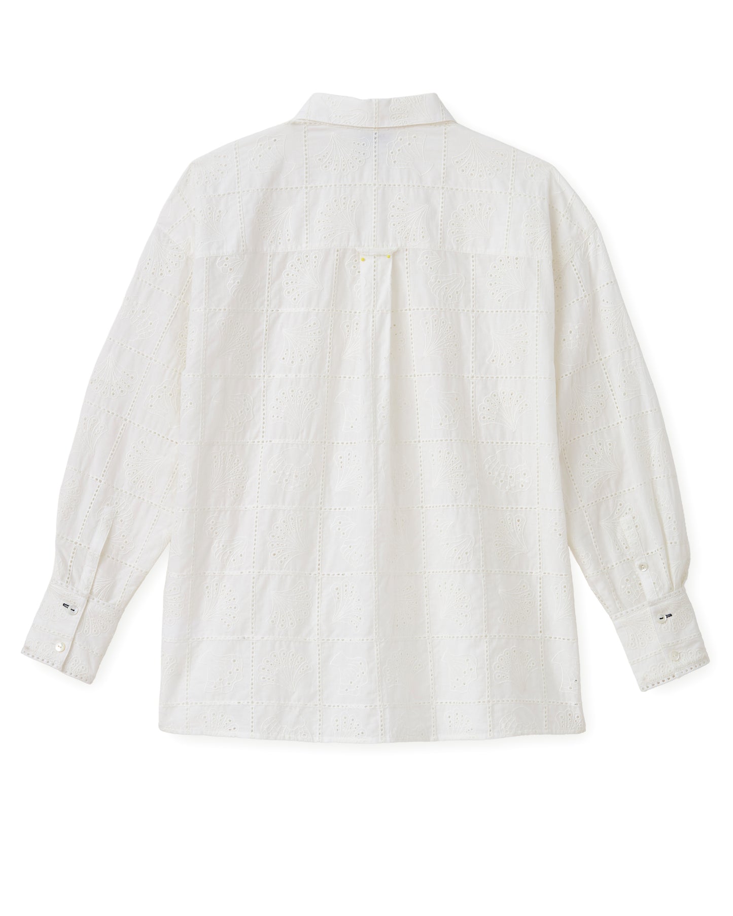 Margaux Button Down Shirt-Soft White