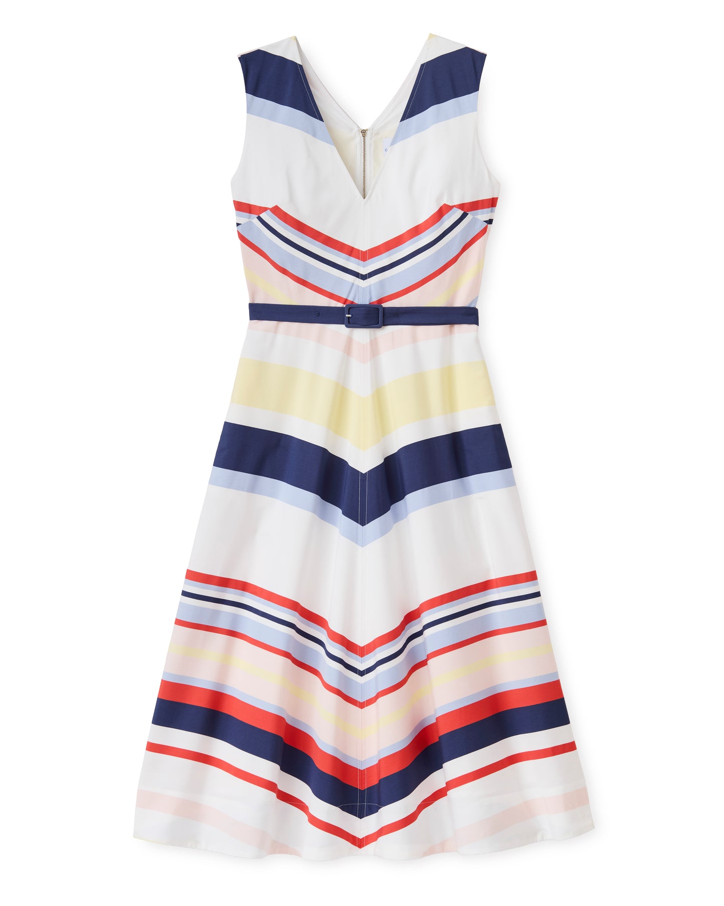 Monica Dress-Nantucket Stripe